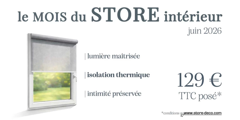 Le Mois du store intérieur