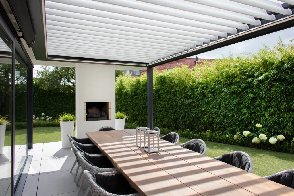 pergolas bioclimatique fraicheur