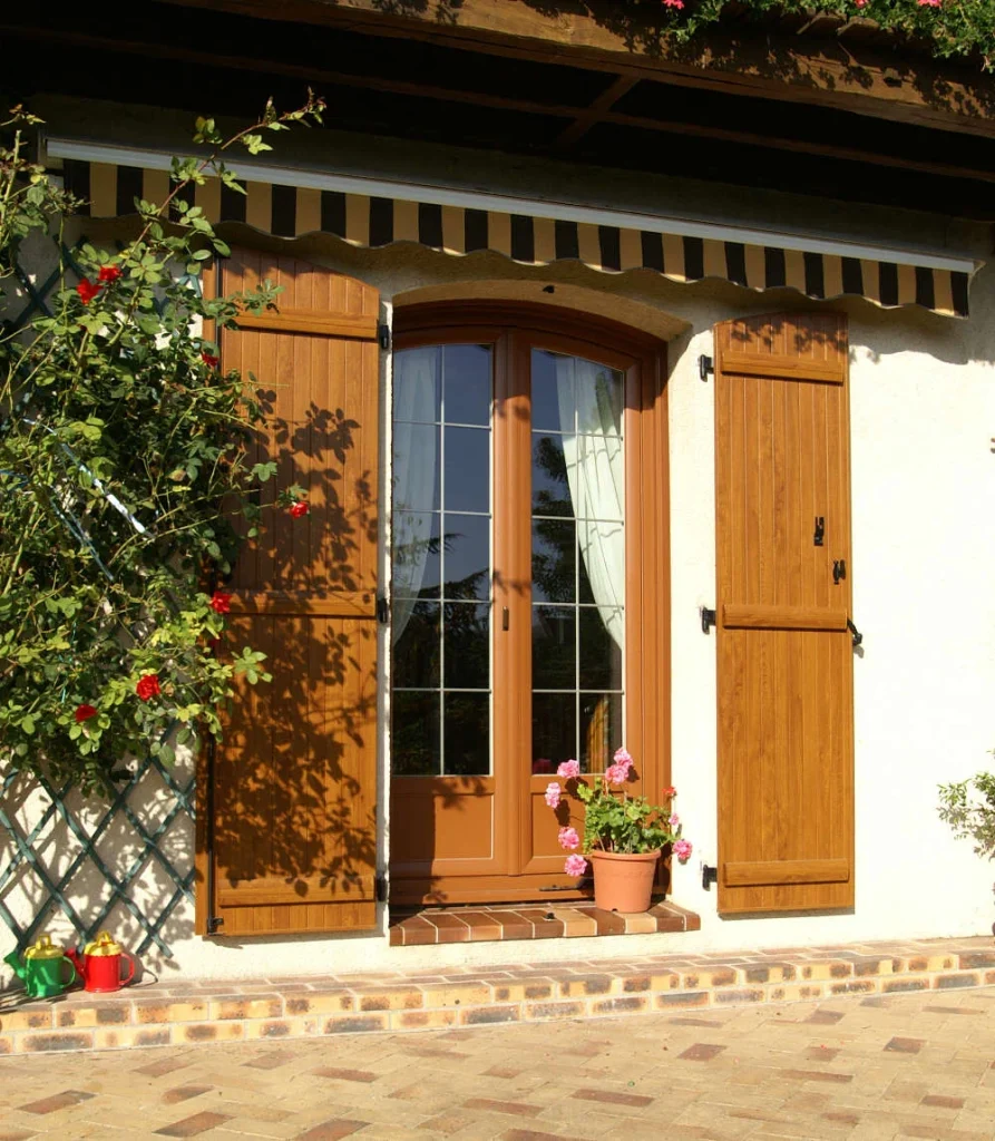 volet battant store deco