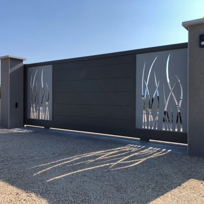 portail coulissant store deco