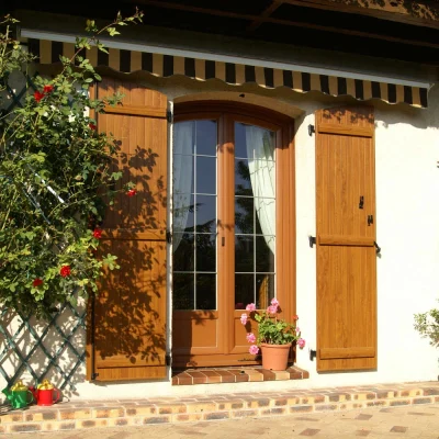volet battant store deco